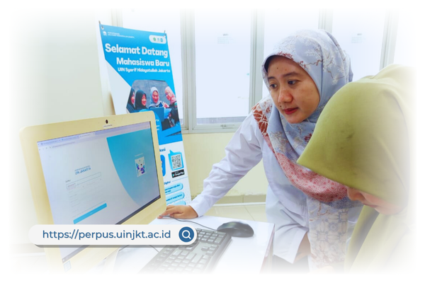 Ket: Pengajaran Literasi Digital Pustakawan UIN Syarif Hidayatullah Jakarta (https://perpus.uinjkt.ac.id/)