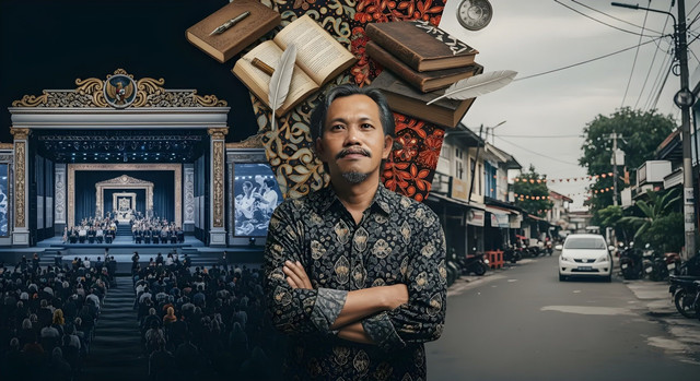 Ilustrasi Sastrawan. Sumber: dokumen pribadi