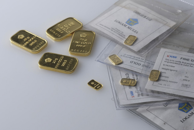 Investasi emas praktis dari BRI. Foto: Shutterstock
