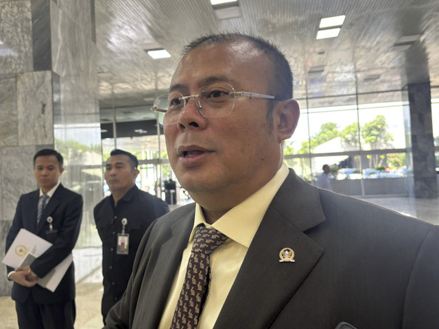 Wakil Ketua DPR RI, Cucun Ahmad Syamsurijal di Kompleks Parlemen Senayan, Jakarta pada Selasa (8/7/2025). Foto: Abid Raihan/kumparan