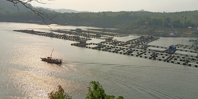 Waduk Cirata (foto: Wikipedia/Hariadhi)