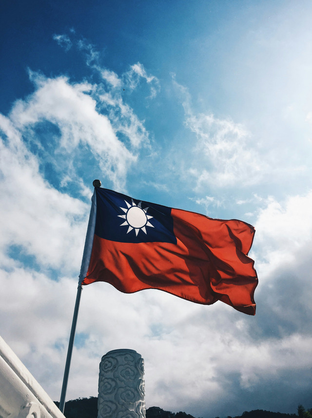 Bendera Taiwan. Photo by leannk on Unsplash