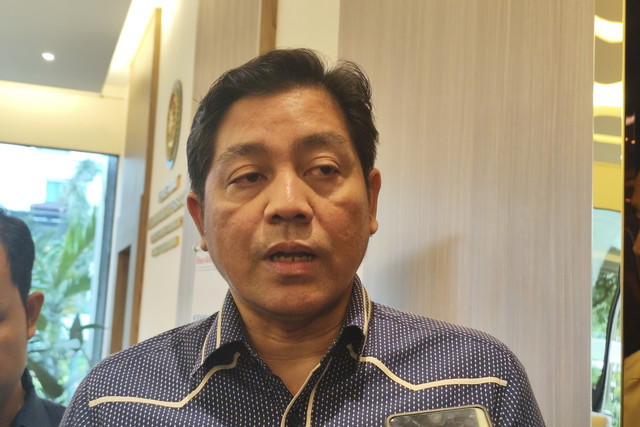 Juru Bicara Kementerian Koordinator Bidang Perekonomian Republik Indonesia, Haryo Limanseto menjawab pertanyaan jurnalis saat dijumpai di Kantor Kemenko Perekonomian, Jakarta, Rabu (9/7/2025). Foto: Widya Islamiati/kumparan