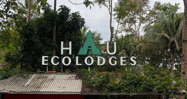 HAU Eco Lodges Citumang (Sumber: Dokumentasi Pribadi Penulis)
