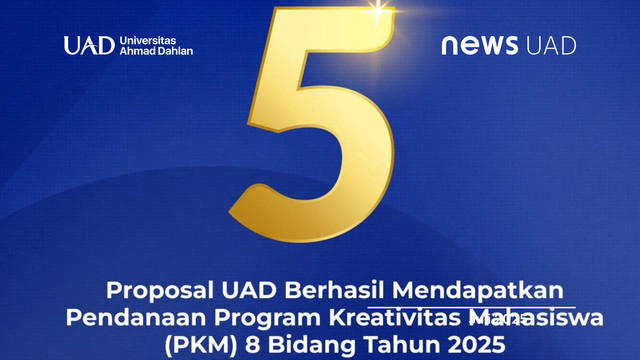 Lima Proposal PKM UAD Lolos Pendanaan Tahun 2025 | kumparan.com