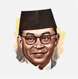 Ilustrasi wakil presiden pertama Indonesia, Moh. Hatta. sumber: freepik