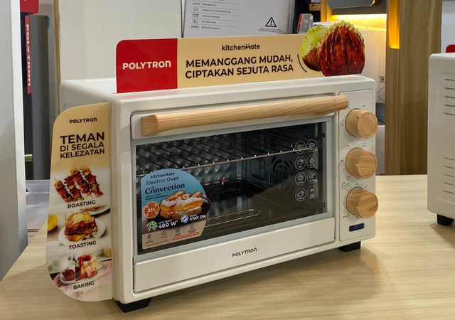 Polytron hadirkan oven yang dirancang untuk womenpreneur dalam memulai bisnis kuliner. Foto: kumparanWOMAN/Naela Marcelina