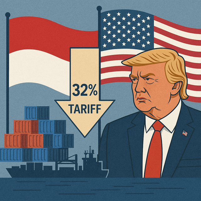 Trade Tensions: Tariff Dispute Illustrated (Penulis)