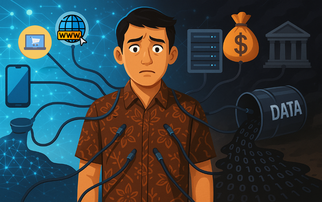 Ilustrasi big data peluang atau ancaman baru. sumber: ChatGPT