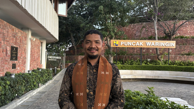 Kepala Desa Repi, Kecamatan Lembor Selatan, Kabupaten Manggarai Barat, Nusa Tenggara Timur, Alfrianus Wahono. Foto: Ave Airiza Gunanto/kumparan