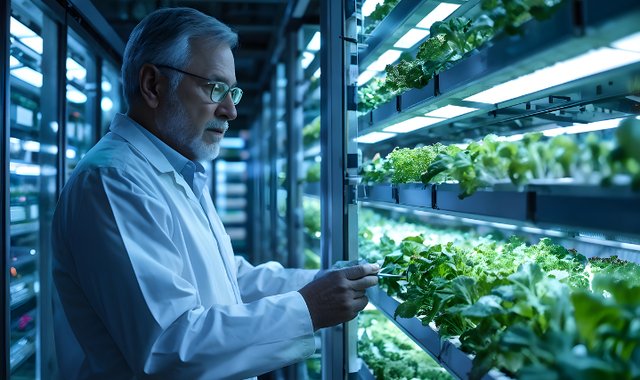 Ilustrasi cara menyiram tanaman hidroponik. Sumber foto: Pixabay/ tarasyasinski