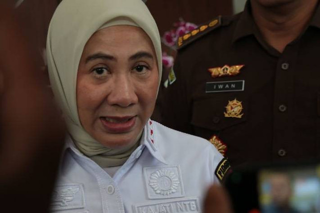 Kepala Kejati NTB Enen Saribanon. Foto: Dhimas B.P./ANTARA