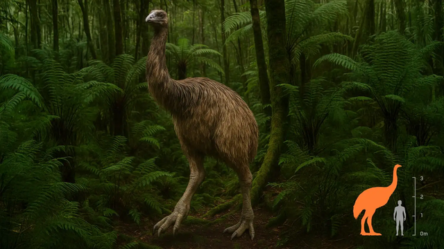 South Island Giant Moa (Sumber: Collosal Biosciences via Associated Pers)