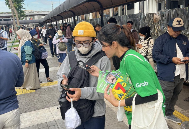 Audit publik dari Grab Indonesia untuk kampanye Awet Murah Tiap Hari. Foto: dok. Grab Indonesia 