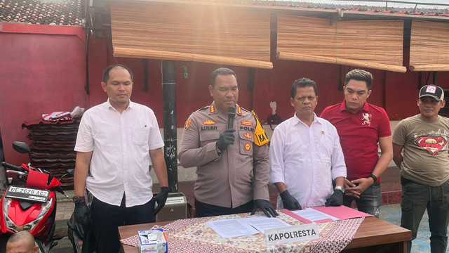 Kapolresta Bandar Lampung, Kombes Pol Alfret Jacob Tilukay. | Foto: Sinta Yuliana/Lampung Geh