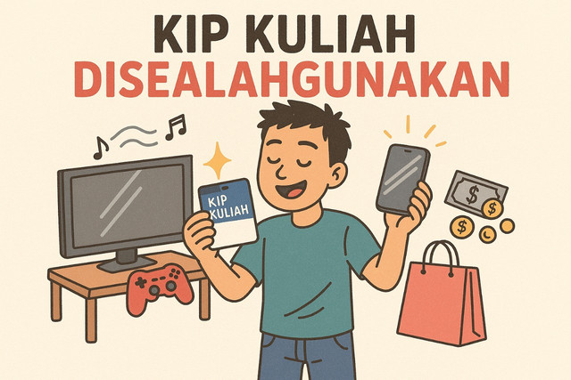 KIP kuliah disalahgunakan sumber ChatGPT.Com