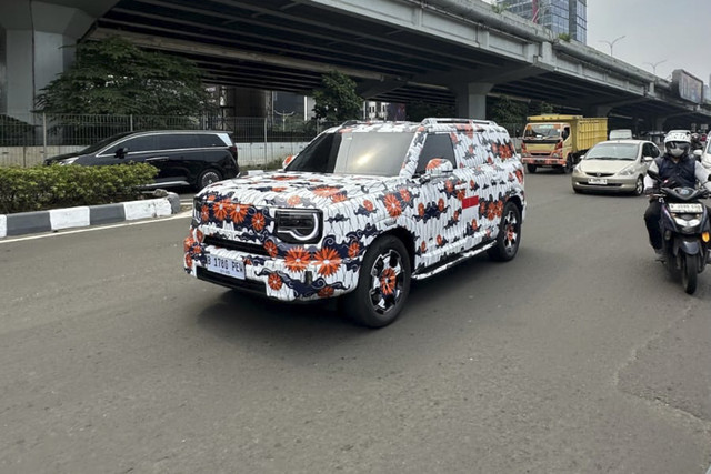 BAIC BJ30 Hybrid lakoni tes jalan. Foto: Dok. Istimewa