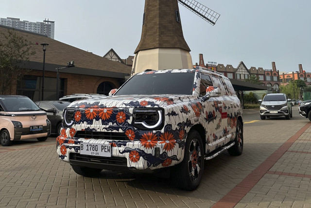 BAIC BJ30 Hybrid lakoni tes jalan. Foto: Dok. Istimewa