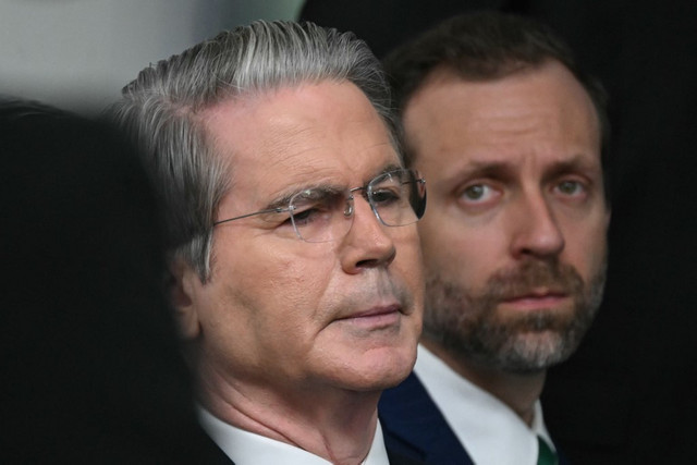 Caption: Menteri Keuangan Amerika Serikat Scott Bessent Dok: ANDREW CABALLERO-REYNOLDS / AFP