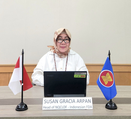 Susan Gracia Arpan - Kepala Pusat Pengembangan Pengujian Obat dan Makanan Nasional BPOM RI