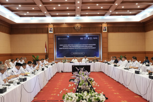 High Level Meeting para kepala daerah se-Kalbar yang digelar di Kantor Perwakilan Bank Indonesia Kalbar. Foto: Dok. Bank Indonesia