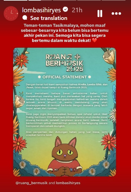 IG Story Lomba Sihir