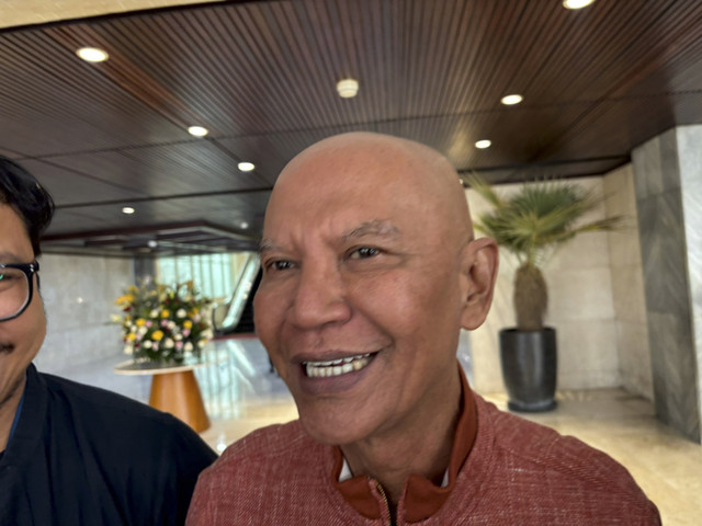 Ketua Banggar PDIP, Said Abdullah di Kompleks Parlemen, Senayan, Jakarta pada Kamis (17/7/2025).  Foto: Abid Raihan/kumparan