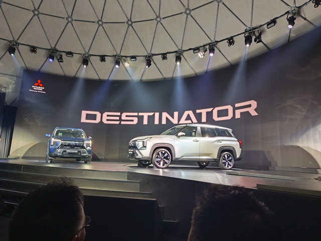 All New Mitsubishi Destinator resmi debut global di Indonesia, Kamis (17/6/2025). Foto: Sena Pratama/kumparan