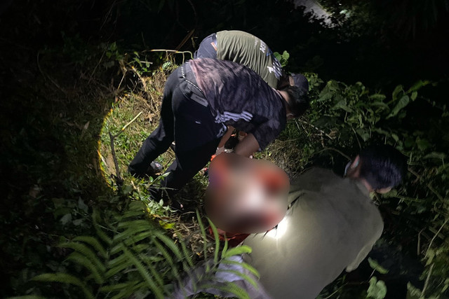 Penemuan mayat wanita dengan kondisi terborgol di Cisauk, Tangerang. Foto: Dok. Istimewa