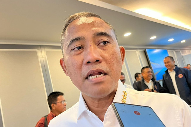 Kepala BNPT Komjen Eddy Hartono saat ditemui di Komisi XIII DPR RI, Kompleks Parlemen, Senayan, Jakarta, Kamis (17/7/2025). Foto: Nasywa Athifah/kumparan