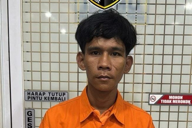 Tampang Mika Febrianto (26), pelaku pembunuhan dan penusukan di Tanah Abang. Foto: Dok. Istimewa