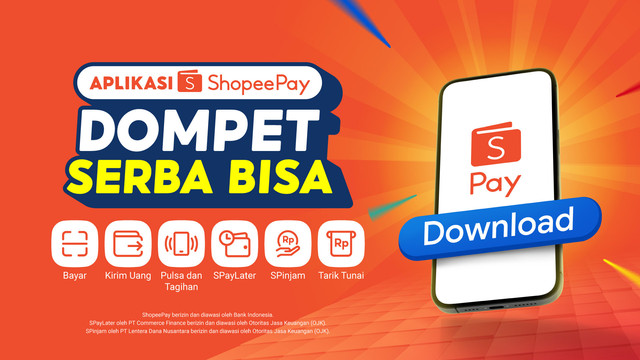 ShopeePay Solusi Dompet Digital Serba Bisa. Foto: Istimewa