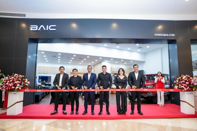 Grand Opening BAIC Gandaria City City Store pertama di Jakarta. Foto: BAIC