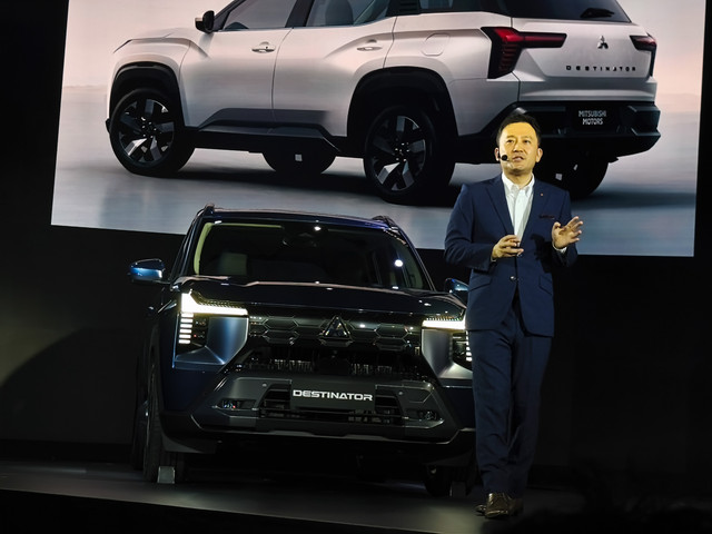 All New Mitsubishi Destinator resmi debut global di Indonesia, Kamis (17/6/2025). Foto: Sena Pratama/kumparan