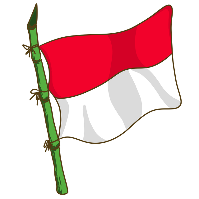 Berkibarnya Bendera Merah Putih I Sumber : Dokumen Pribadi