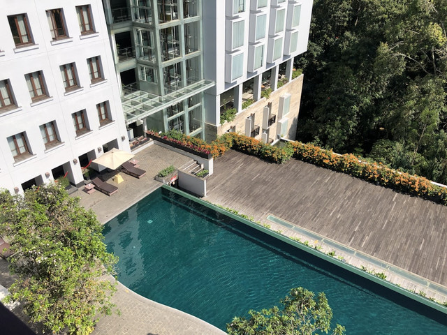 Hotel dengan rooftop di Bogor, foto hanya ilustrasi, bukan tempat sebenarnya: Unsplash/Hidayat Abisena