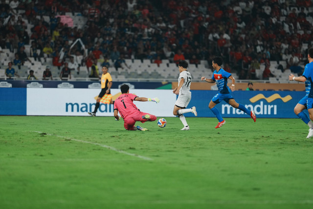 Timnas Indonesia U-23 berhasil mengalahkan Filipina 1-0 dalam ajang ASEAN U-23 Mandiri Cup 2025. Foto: dok. Bank Mandiri