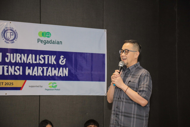 PT Pegadaian bekerjasama dengan Lembaga Pers Dr. Soetomo (LPDS) dan Dewan Pers menyelenggarakan Uji Kompetensi Wartawan (UKW) di berbagai wilayah di Indonesia sepanjang 2025. Foto: dok. Pegadaian