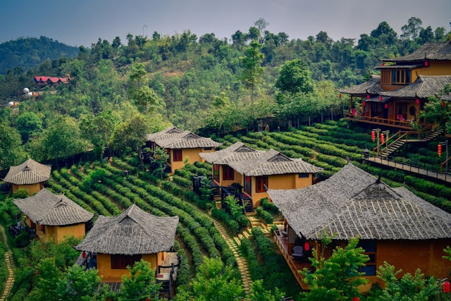 Welirang Resort. Foro hanya ilustrasi dan bukan yang sebenarnya. Sumber: Unsplash/Nopparuj Lamaikul