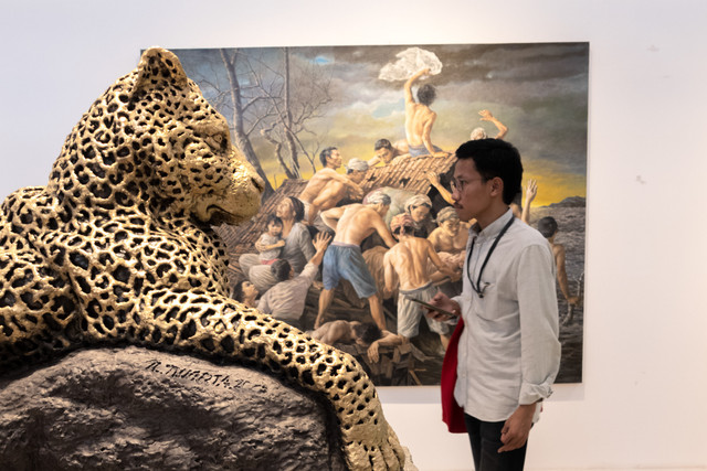 Pameran Seni Rupa ARTSUBS tahun lalu. Tahun ini akan digelar di Balai Pemuda Surabaya. Foto: Diskominfo Surabaya 