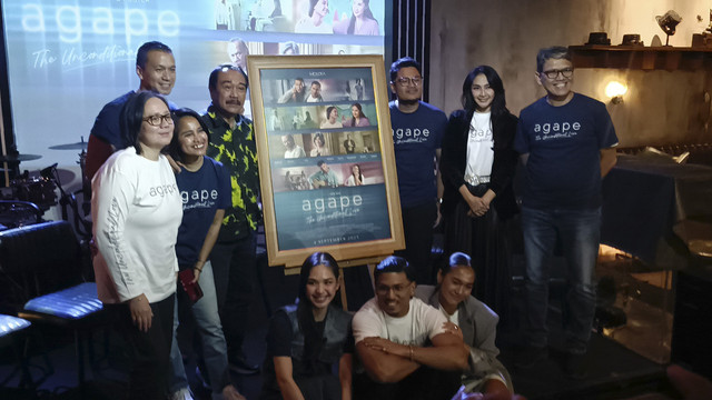 Konferensi pers film Agape: The Unconditional Love. Foto: Dok. Istimewa
