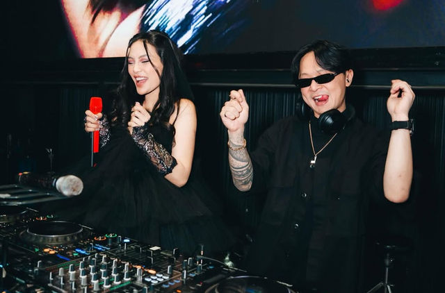 Erika Carlina dan DJ Bravy. foto: Instagram/eri.carl