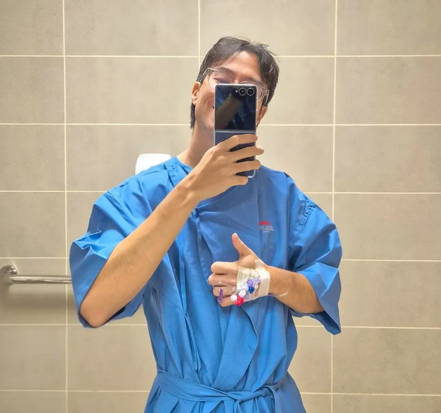 Vidi Aldiano kembali jalani pengobatan kanker di Penang. Foto: Instagram/vidialdiano