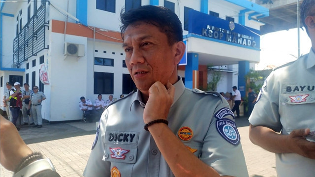 Kepala Jasa Raharja Cabang Sulawesi Utara (Sulut), Dicky Permana.