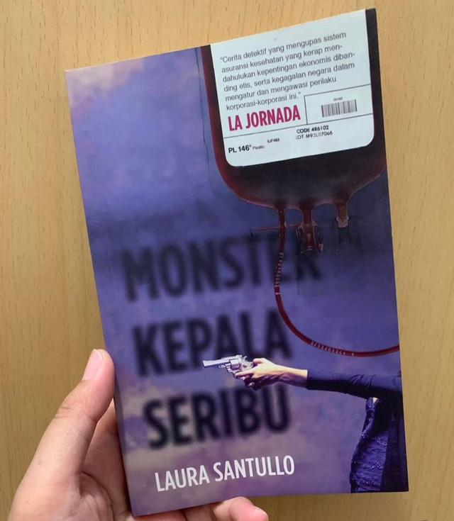 Novel Monster Kepala Seribu (Sumber: Dokumentasi Pribadi Penulis)