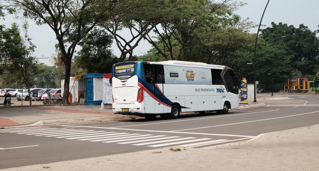 Shuttle bus di GIIAS. Foto: GIIAS