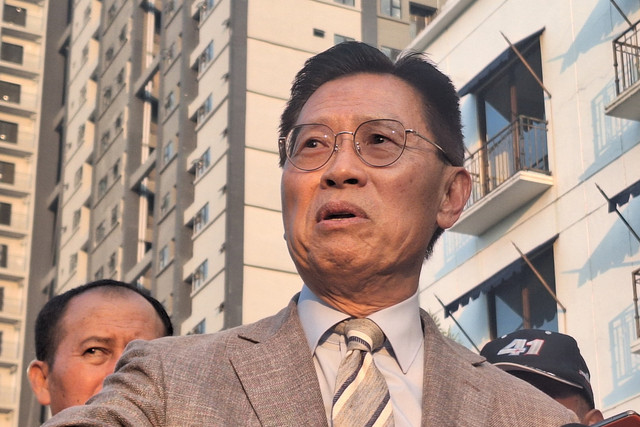 CEO Lippo Group James Riady di Meikarta, Cikarang, Kabupaten Bekasi, Jawa Barat, Selasa (22/7/2025). Foto: Argya Maheswara/kumparan