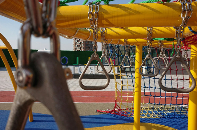 Playground di Bekasi. Foto hanya ilustasi, bukan tempat sebenarnya. Sumber: Unplash/Spurs