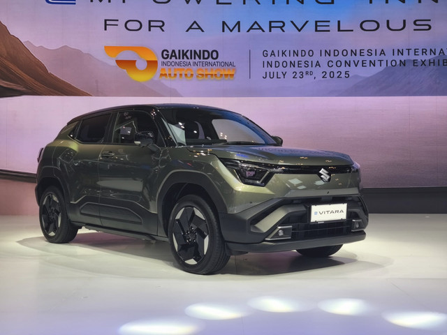 Mobil listrik Suzuki e Vitara debut di GIIAS 2025, Rabu (23/7/2025). Foto: Sena Pratama/kumparan