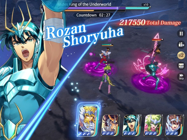 Game Saint Seiya EX. Foto: AppStore